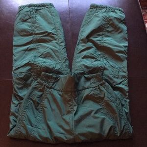 Bonged Dark Green Ski Pants